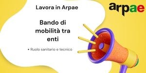 Lavora in Arpae: mobilità tra enti