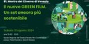 Nuovo disciplinare "Green film", per un set più sostenibile